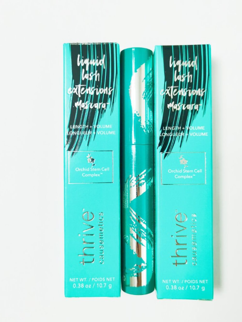 Mascara 3pack Thrive Causemetics Black Liquid lash Extensions Brynn Full Size - Picture 3 of 3